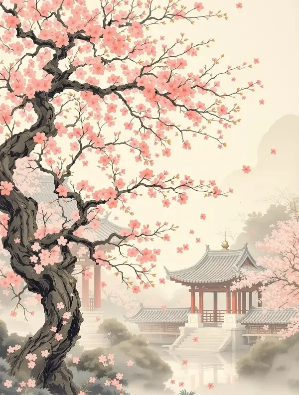 《春风渡海棠》古代言情小说封面
