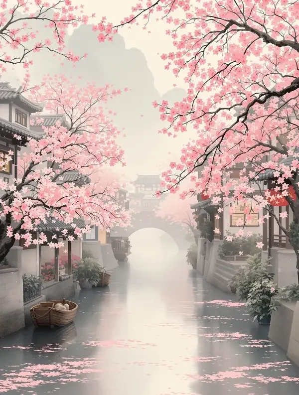 《江南烟雨》言情小说 《江南烟雨》小说封面